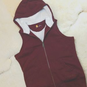 Carhartt Sherpa Fleece Hooded Vest